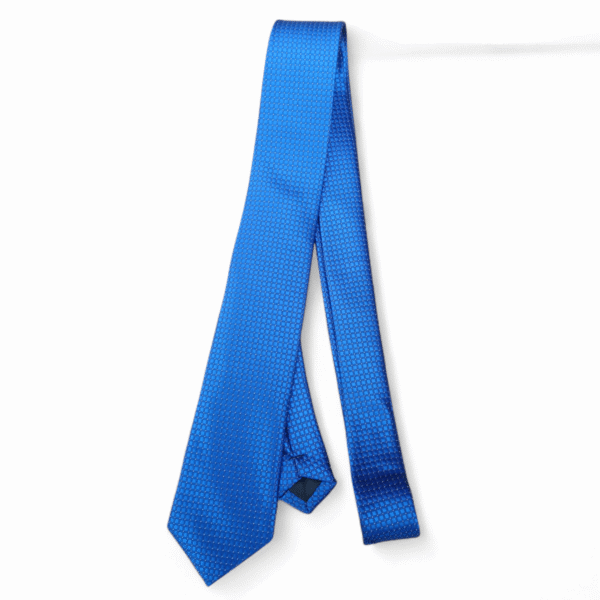 CORBATA azul bordada - Image 3
