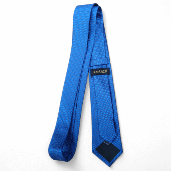 CORBATA azul bordada - Image 2