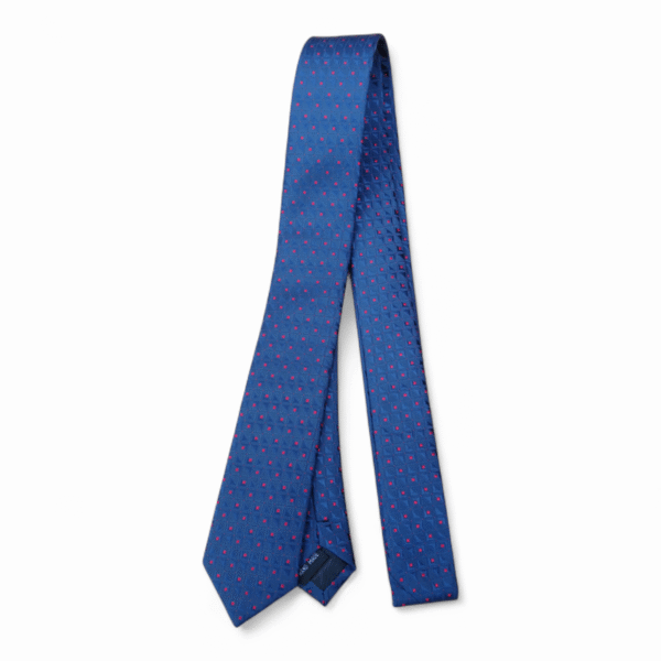 Corbata Azul Bordada - Image 3